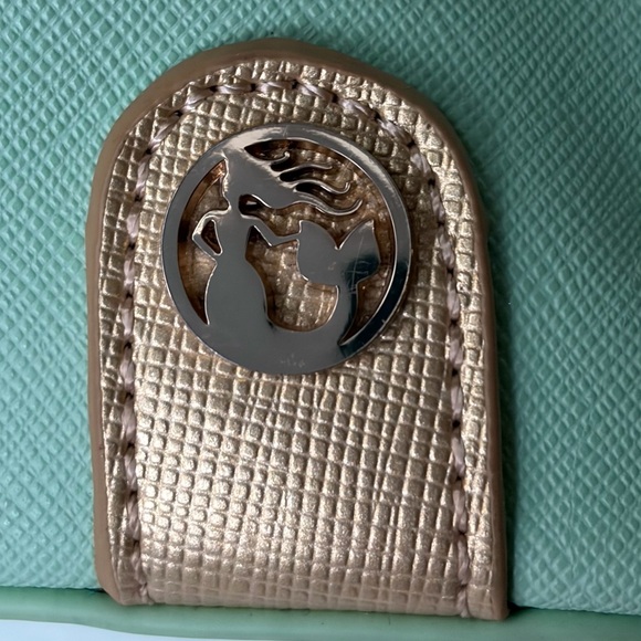 Spartina 449 Gold and Mint Tote - Picture 7 of 11